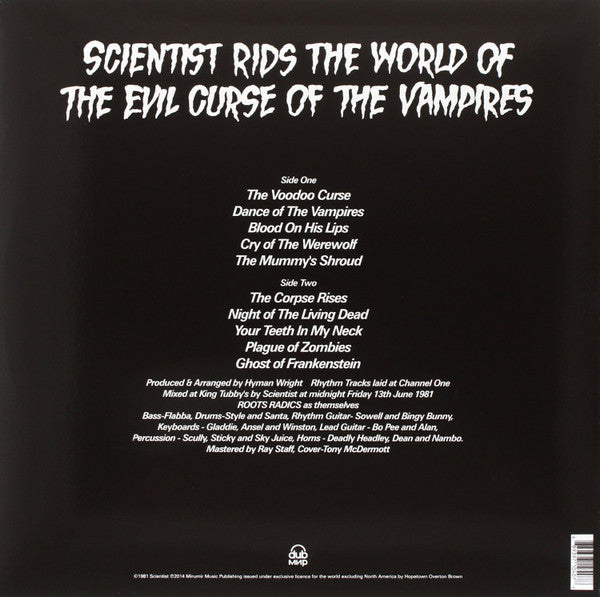 Scientist - Scientist Rids The World Of The Evil Curse Of The Vampires | Mint (M) Mint (M)-
