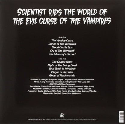 Scientist - Scientist Rids The World Of The Evil Curse Of The Vampires | Mint (M) Mint (M)-