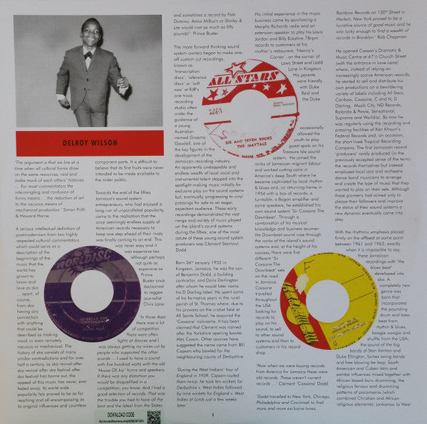 Coxsone's Music 2: The Sound Of Young Jamaica (More Early Cuts From The Vaults Of Studio One 1959-63) | Mint (M) Mint (M)-