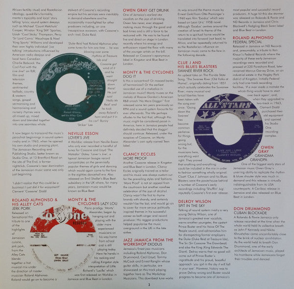 Coxsone's Music 2: The Sound Of Young Jamaica (More Early Cuts From The Vaults Of Studio One 1959-63) | Mint (M) Mint (M)-