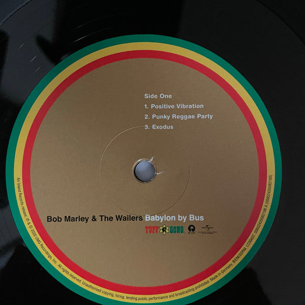 Bob Marley & The Wailers - Babylon By Bus | Mint (M) Mint (M)-