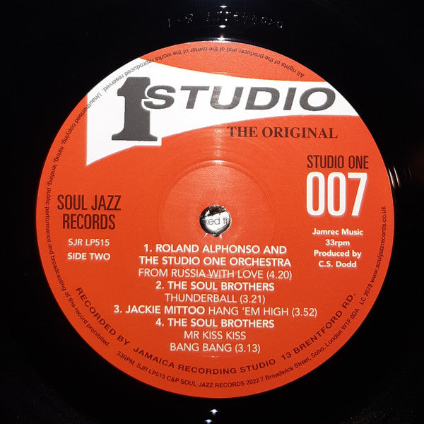 Various - Studio One 007 - Licensed To Ska | Mint (M) Mint (M)-