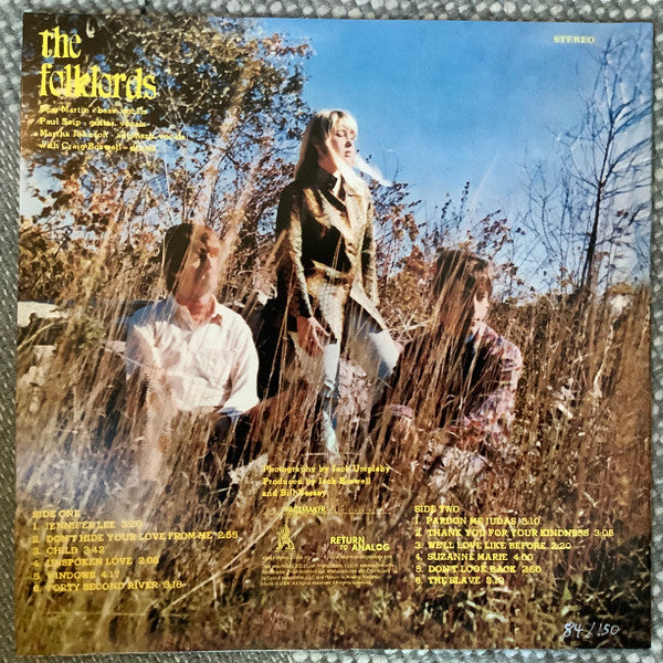 The Folklords - Release The Sunshine | Mint (M) Mint (M)-