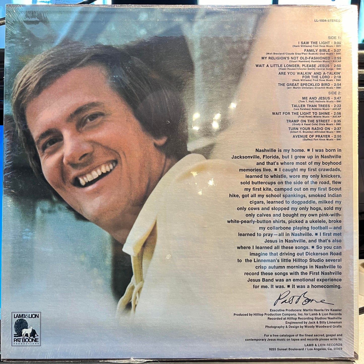 Pat Boone - Pat Boone And The First Nashville Jesus Band | Mint (M) Mint (M)