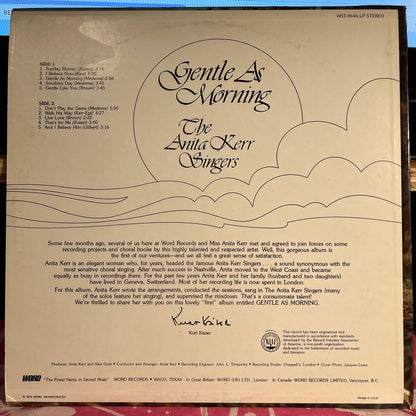 The Anita Kerr Singers - Gentle As Morning | Excellent (EX) Near Mint (NM)--