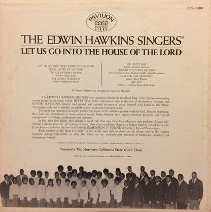Edwin Hawkins Singers - Let Us Go Into The House Of The Lord (VINYL) | Excellent (EX) Excellent (EX)--