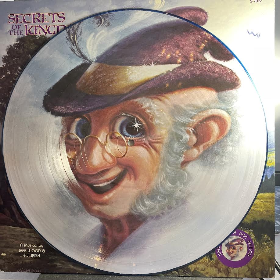 Jeff Wood (3) - Secrets Of The Kingdom (PICTURE VINYL) | Excellent (EX) Excellent (EX)--