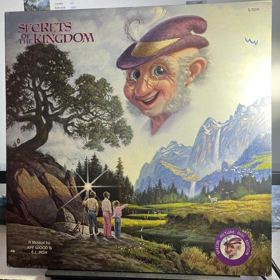 Jeff Wood (3) - Secrets Of The Kingdom (PICTURE VINYL) | Excellent (EX) Excellent (EX)--