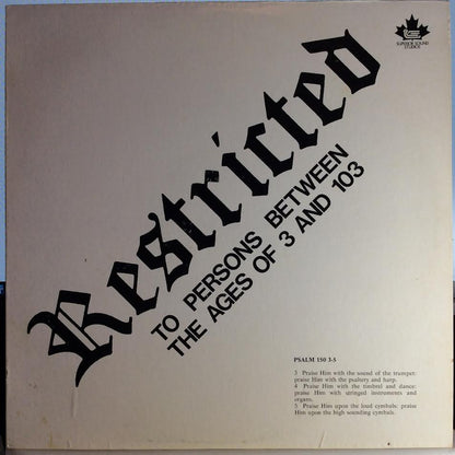 Maesal Tremblay - Restricted (To Persons Between The Ages Of 3 And 103) (VINYL) | Near Mint- (NM-) Excellent (EX)