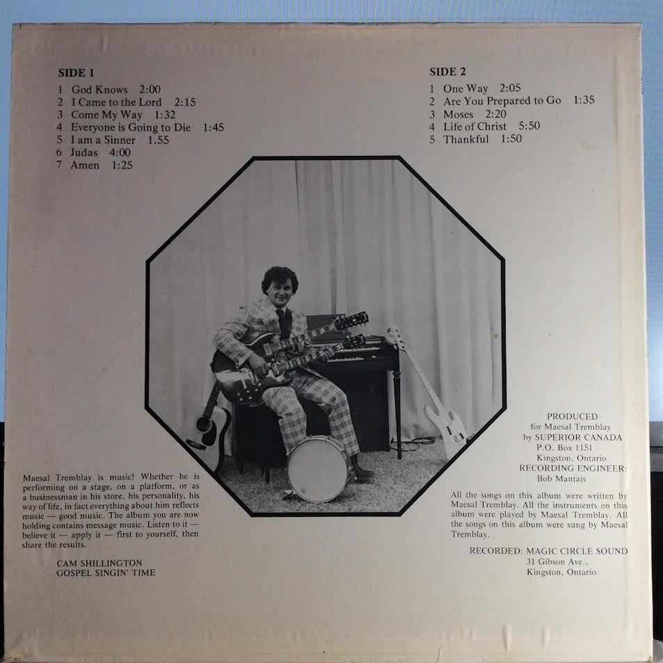 Maesal Tremblay - Restricted (To Persons Between The Ages Of 3 And 103) (VINYL) | Near Mint- (NM-) Excellent (EX)
