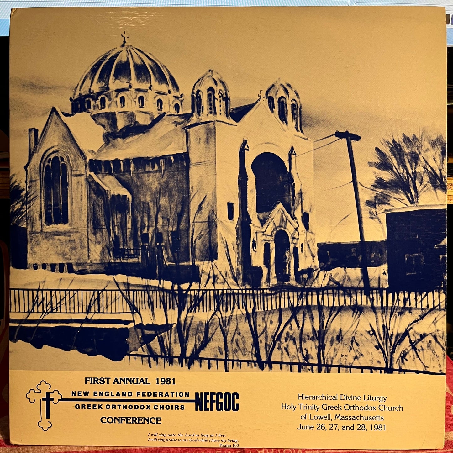 New England Federation - Greek Orthodox Choirs Conference 1981 | Near Mint (NM) Excellent (EX)--