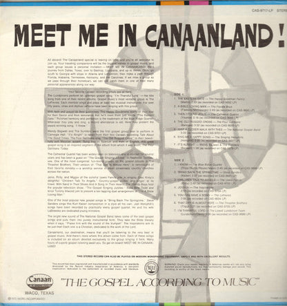 Various - Meet Me In Canaanland! (VINYL) | Near Mint (NM) Near Mint (NM)--