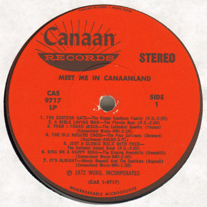 Various - Meet Me In Canaanland! (VINYL) | Near Mint (NM) Near Mint (NM)--