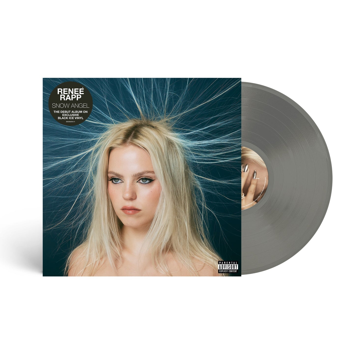 Reneé Rapp - Snow Angel (Black Ice Color Vinyl) | Mint (M) Mint (M)-