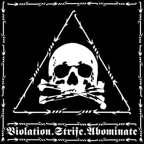 Revenge - Violation.Strife.Abominate (Limited) [Silver & Black Marbled Vinyl] |-