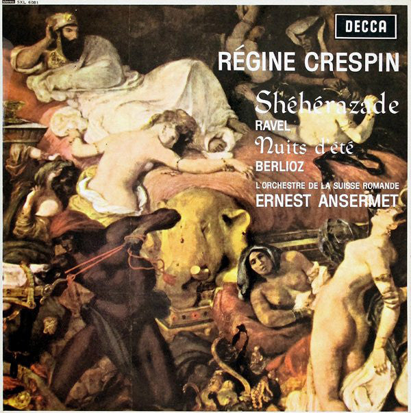 Régine Crespin, Ravel / Berlioz, L'Orchestre De La - Shéhérazade / Nuits D'Été |-