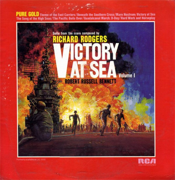 Richard Rodgers / Robert Russell Bennett / RCA Vic - Victory At Sea Volume I | Near Mint (NM) Very Good Plus (VG+)-