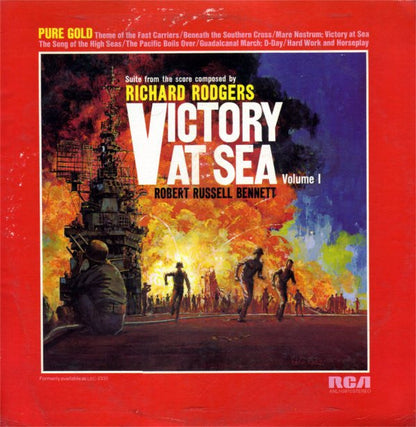Richard Rodgers / Robert Russell Bennett / RCA Vic - Victory At Sea Volume I | Near Mint (NM) Very Good Plus (VG+)-