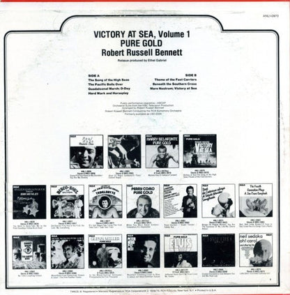 Richard Rodgers / Robert Russell Bennett / RCA Vic - Victory At Sea Volume I | Near Mint (NM) Very Good Plus (VG+)-