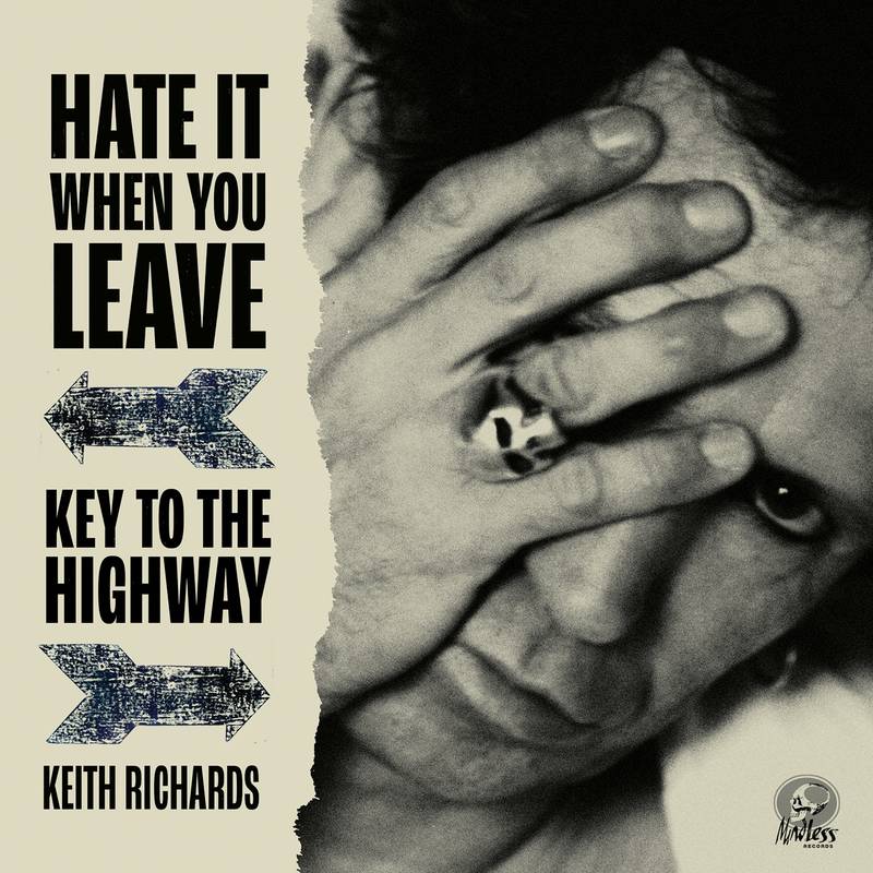 Richards, Keith - Hate It When You Leave b/w Key To The Highway (RED VINYL 7" RSD) |-