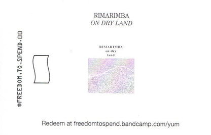 Rimarimba - On Dry Land | Mint (M) Mint (M)-