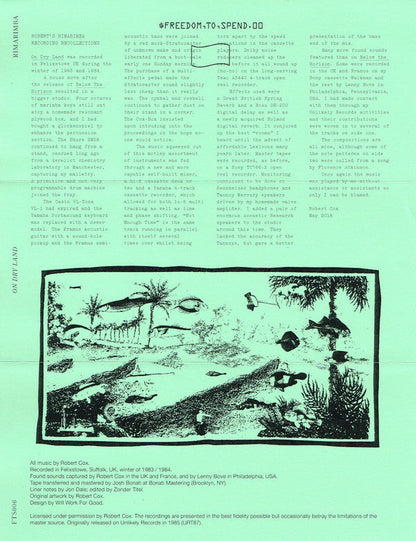 Rimarimba - On Dry Land | Mint (M) Mint (M)-
