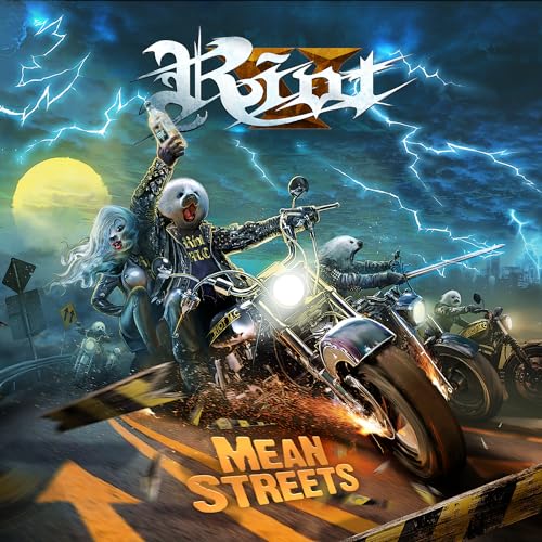 Riot V - Mean Streets (Seal White Vinyl) | Mint (M) Mint (M)-