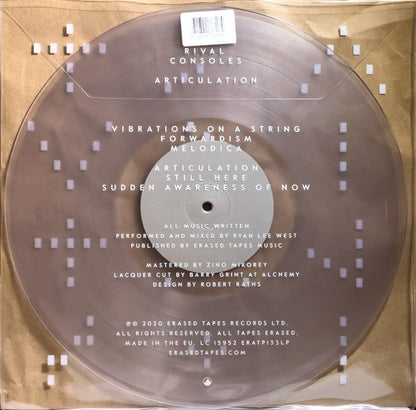 Rival Consoles - Articulation | Mint (M) Mint (M)-