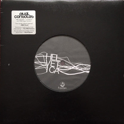 Rival Consoles - Helvetica *7"* | Mint (M) Mint (M)-