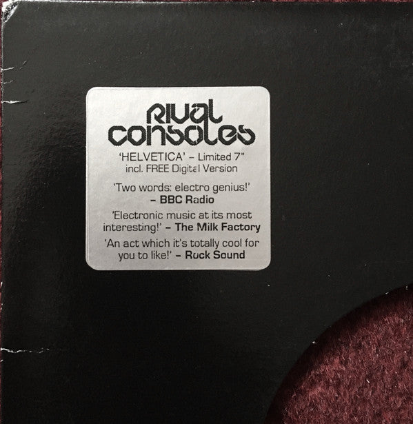 Rival Consoles - Helvetica *7"* | Mint (M) Mint (M)-