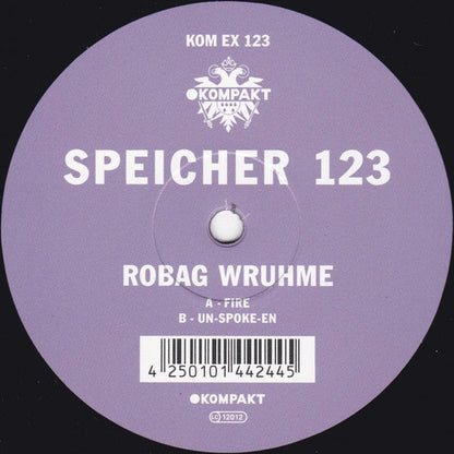 Robag Wruhme - Speicher 123 | Mint (M) Mint (M)--