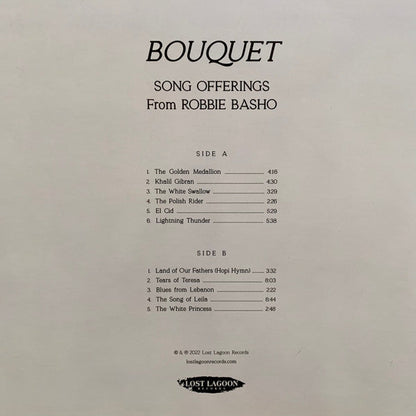 Robbie Basho - Bouquet - Song Offerings From Robbie Basho | Mint (M) Mint (M)-