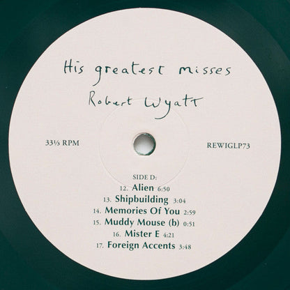 Robert Wyatt - His Greatest Misses | Mint (M) Mint (M)-