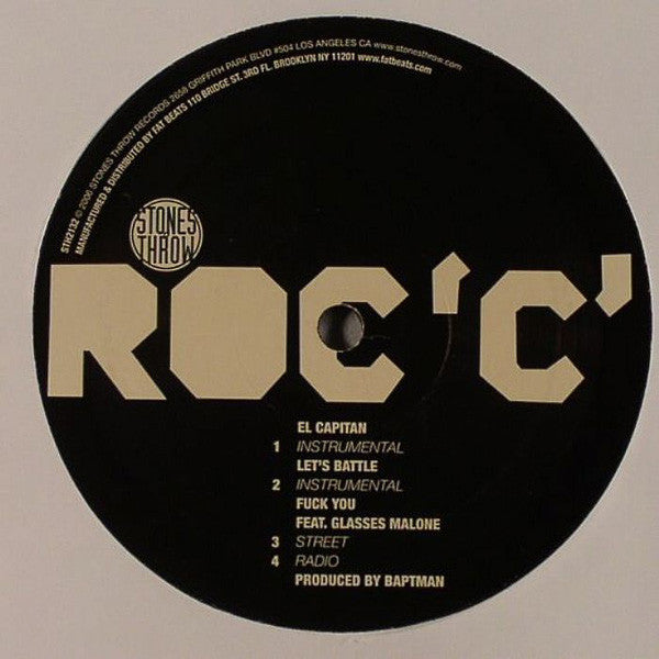 Roc 'C' - El Capitan | Mint (M) Generic-