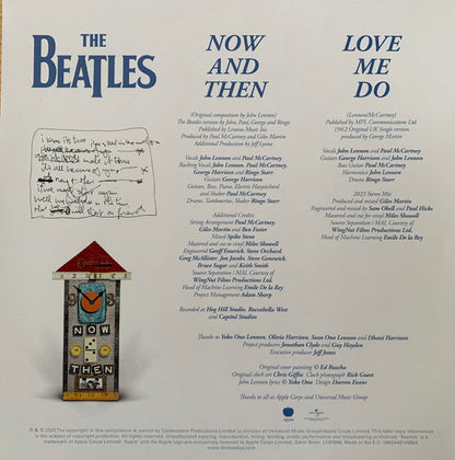 Now And Then / Love Me Do | Mint (M) Mint (M)-