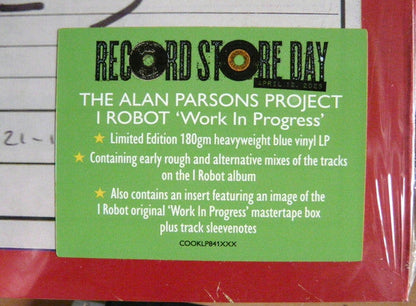 The Alan Parsons Project - I Robot “Work In Progress” 2025 RSD | Mint (M) Mint (M)-