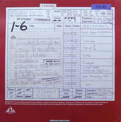 The Alan Parsons Project - I Robot “Work In Progress” 2025 RSD | Mint (M) Mint (M)-