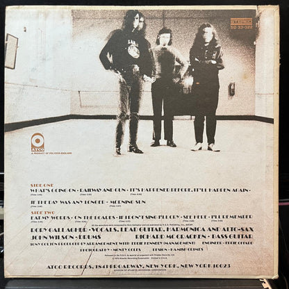 Taste - On The Boards (VINYL LP ATCO SD 33-322 1970) | USED Near Mint (NM or M-) Very Good Plus Plus (VG++)-