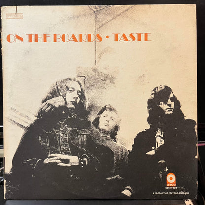 Taste - On The Boards (VINYL LP ATCO SD 33-322 1970) | USED Near Mint (NM or M-) Very Good Plus Plus (VG++)-