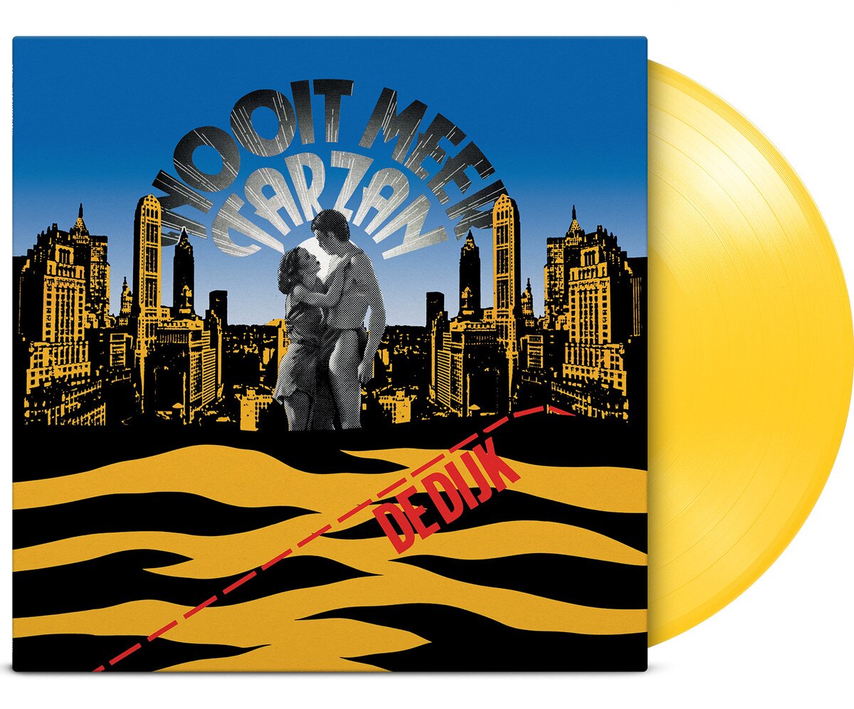De Dijk - (PRESALE 7/31/26) Nooit Meer Tarzan (MOV 180G INSERT NUM TO 500 YELLOW VINYL) |-