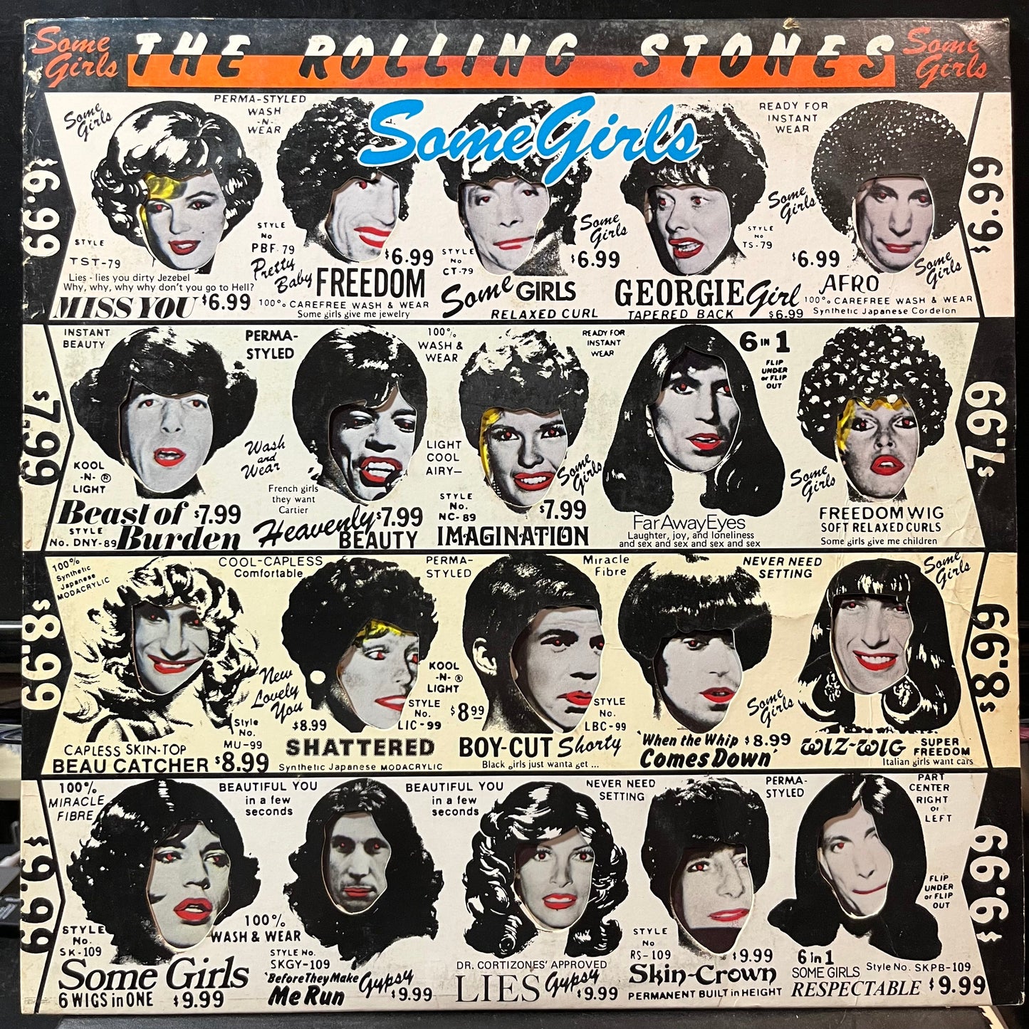The Rolling Stones - Some Girls (VINYL LP ROLLING STONES COC 39108 1978) | Excellent+ (EX+) Excellent+ (EX+)-