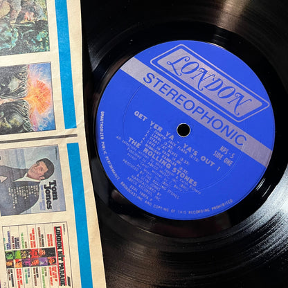 The Rolling Stones - Get Yer Ya-Ya's Out! - The Rolling Stones In Concert (VINYL LP LONDON NPS-5 1970) | Excellent+ (EX+) Very Good Plus (VG+)--