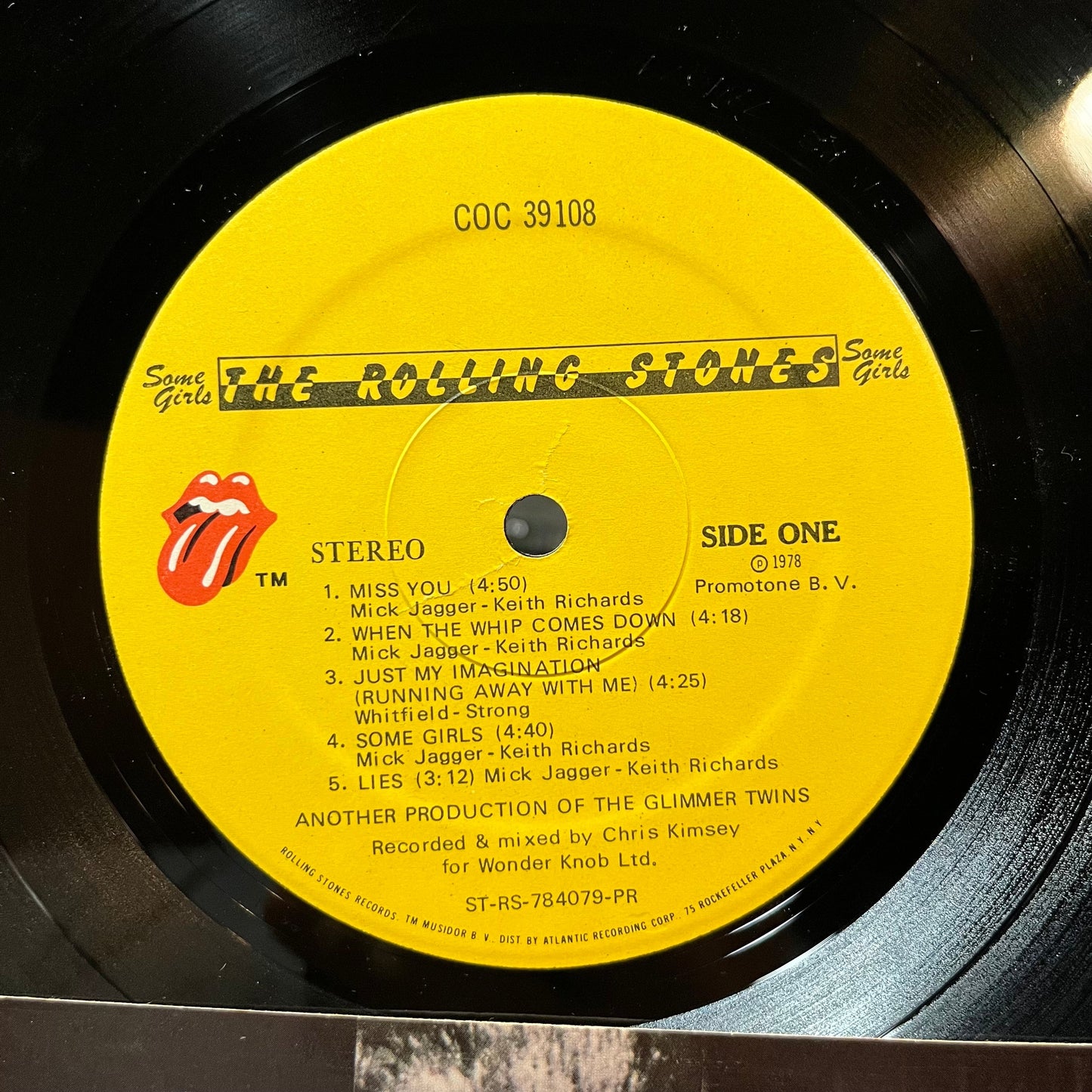 The Rolling Stones - Some Girls (VINYL LP ROLLING STONES COC 39108 1978) | Excellent+ (EX+) Excellent+ (EX+)-
