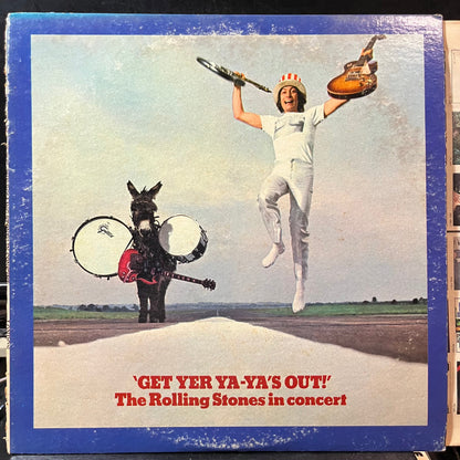 The Rolling Stones - Get Yer Ya-Ya's Out! - The Rolling Stones In Concert (VINYL LP LONDON NPS-5 1970) | Excellent+ (EX+) Very Good Plus (VG+)--