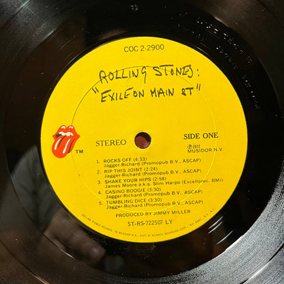 The Rolling Stones - Exile On Main St. (VINYL 2xLP ROLLING STONES COC-2-2900 1972) | Excellent+ (EX+) Very Good Plus (VG+)--