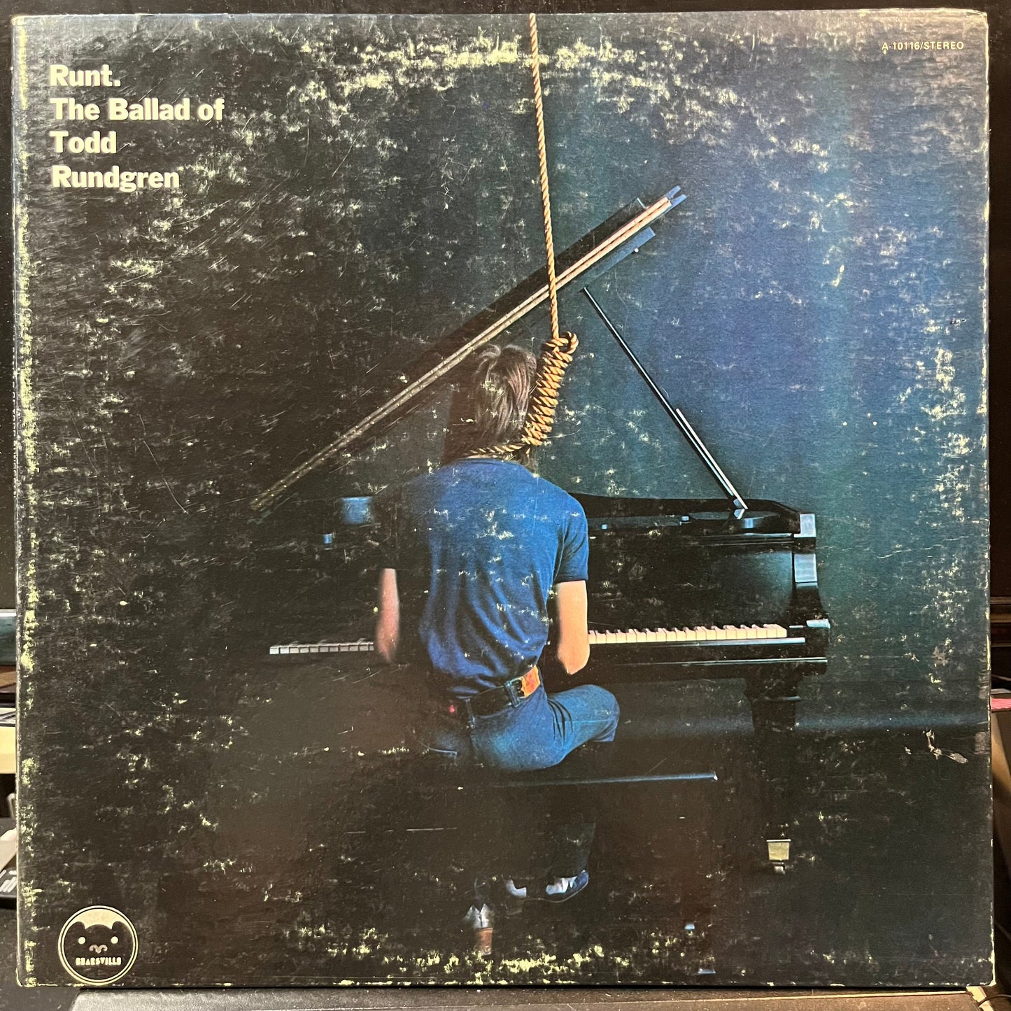 Runt - Runt. The Ballad Of Todd Rundgren (VINYL LP BEARSVILLE A10116 1971) | Excellent+ (EX+) Very Good (VG)--
