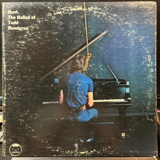 Runt - Runt. The Ballad Of Todd Rundgren (VINYL LP BEARSVILLE A10116 1971) | Excellent+ (EX+) Very Good (VG)--