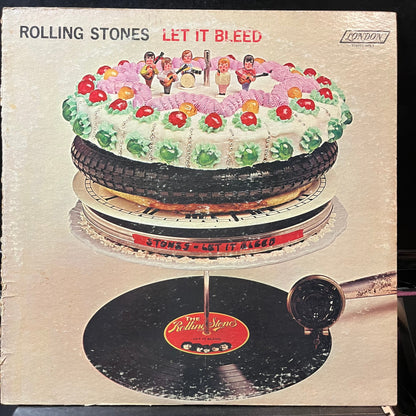 Rolling Stones - Let It Bleed (VINYL LP LONDON NPS - 4 1969) | Excellent (EX) Very Good (VG)-