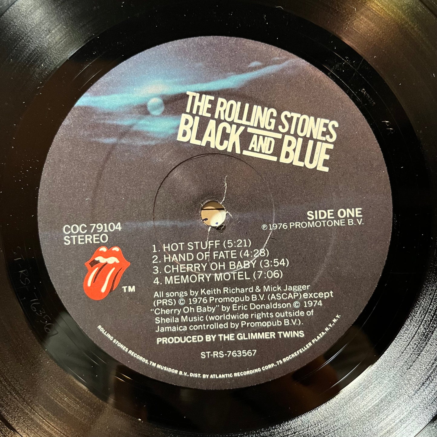 The Rolling Stones - Black And Blue (VINYL LP ROLLING STONES COC 79104 1976) | Near Mint (NM or M-) Excellent (EX)--