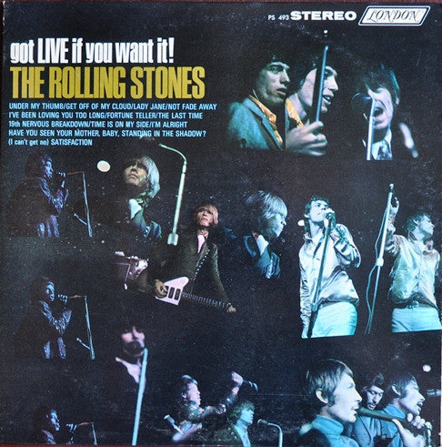 The Rolling Stones - Got Live If You Want It! (VINYL LP LONDON PS 493 1966) | Near Mint (NM or M-) Very Good Plus (VG+)-